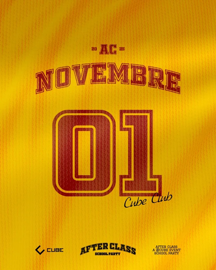 Locandina Afterclass ed. 01 — Il debutto, 01.11.2025, sold out