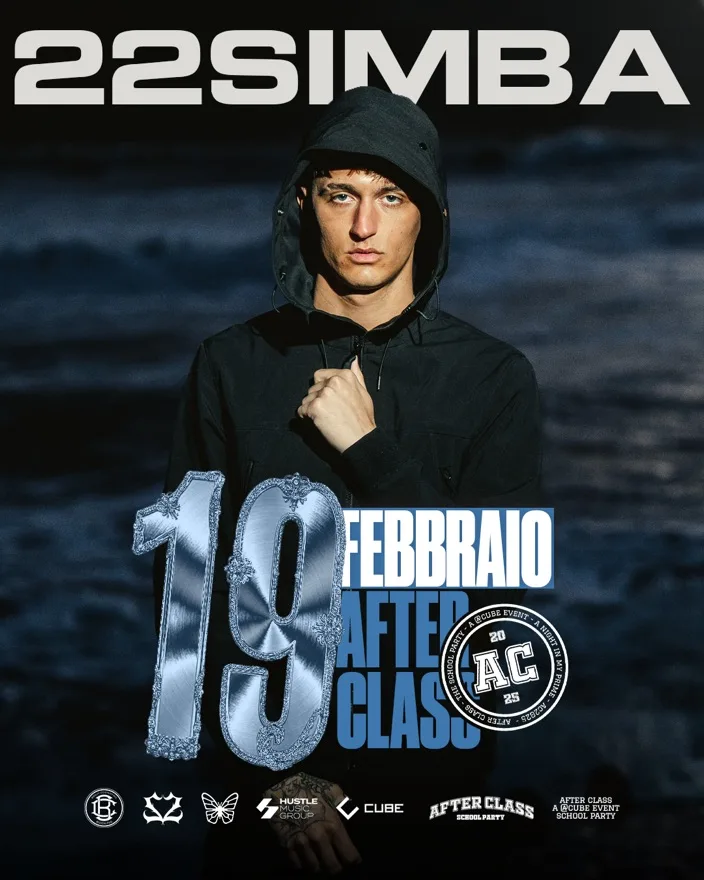 Locandina Afterclass ed. 05 — 22 Simba, 19.02.2026, sold out